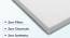 Soft Bounce Herb Fresh Technology - Single Size - Mattress (King Mattress Type, 8 in Mattress Thickness (in Inches), Maroon, 78 x 70 in Mattress Size) by Urban Ladder - - 