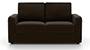 Apollo Sofa Set (Chocolate, Leatherette Sofa Material, Regular Sofa Size, Soft Cushion Type, Regular Sofa Type, Individual 2 Seater Sofa Component, Regular Back Type, Regular Back Height) by Urban Ladder - - 95242