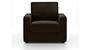 Apollo Sofa Set (Chocolate, Leatherette Sofa Material, Regular Sofa Size, Soft Cushion Type, Regular Sofa Type, Individual 1 Seater Sofa Component, Regular Back Type, Regular Back Height) by Urban Ladder - - 95245