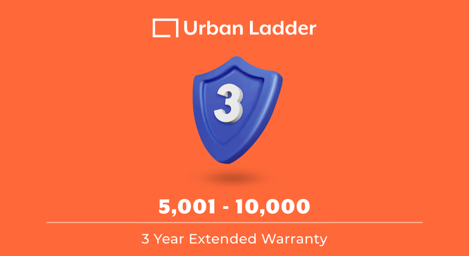 Value Added Services - Extended Warranty/Damage Protection 5001-10000 (Extended Warranty Product Type, 3 Year Warranty Period, 50001 to 10000 Slab) by Urban Ladder - - 