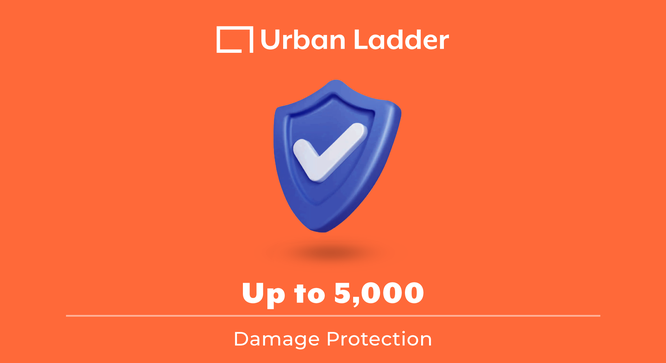 Value Added Services - Extended Warranty/Damage Protection 0-5000 (Damage Protection Product Type, 1 Year Warranty Period, 0 to 5000 Slab) by Urban Ladder - - 