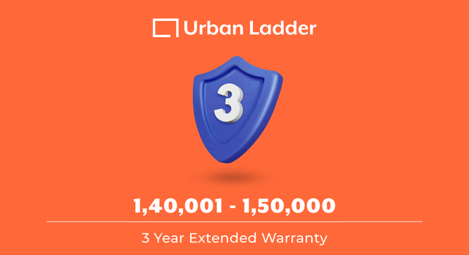 Value Added Services - Extended Warranty/Damage Protection 140001-150000 (Extended Warranty Product Type, 3 Year Warranty Period, 140001 to 150000 Slab) by Urban Ladder - - 
