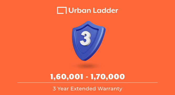Value Added Services - Extended Warranty/Damage Protection 160001-170000 (Extended Warranty Product Type, 3 Year Warranty Period, 160001 to 170000 Slab) by Urban Ladder - - 