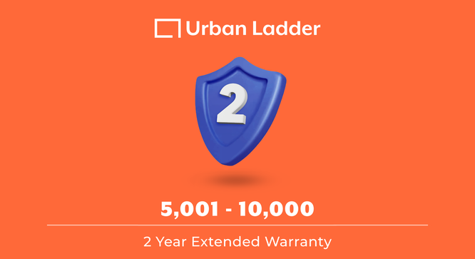 Value Added Services - Extended Warranty/Damage Protection 5001-10000 (Extended Warranty Product Type, 2 Year Warranty Period, 50001 to 10000 Slab) by Urban Ladder - - 