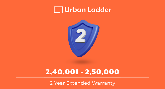 Value Added Services - Extended Warranty/Damage Protection 240001-250000 (Extended Warranty Product Type, 2 Year Warranty Period, 240001 to 250000 Slab) by Urban Ladder - - 952700