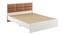 Axel King Bed Without Storage (King Bed Size, Frosty White Finish) by Urban Ladder - - 
