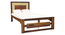Blissful Slumber Bed Non Storage Bed (Single Bed Size, PROVINCIAL TEAK Finish) by Urban Ladder - - 