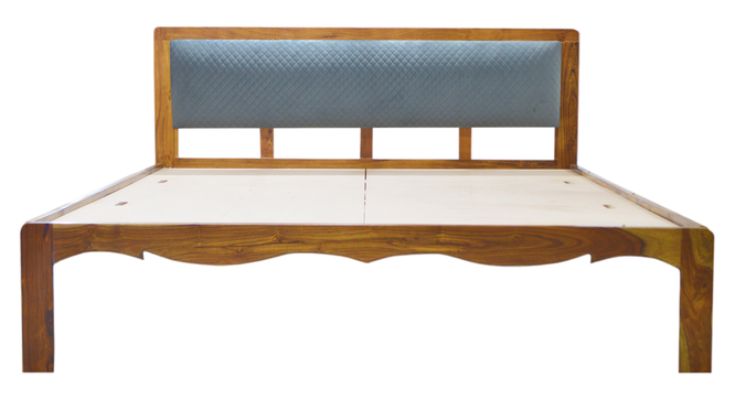 The Alaskan Oasis Non-Storage Bed (Queen Bed Size, PROVINCIAL TEAK Finish) by Urban Ladder - - 