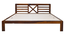 Regal Retreat Bed Non Storage Bed (Queen Bed Size, PROVINCIAL TEAK Finish) by Urban Ladder - - 