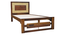 Blissful Slumber Bed Non Storage Bed (Single Bed Size, PROVINCIAL TEAK Finish) by Urban Ladder - - 