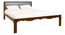 The Alaskan Oasis Non-Storage Bed (Queen Bed Size, PROVINCIAL TEAK Finish) by Urban Ladder - - 