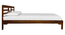 Regal Retreat Bed Non Storage Bed (Queen Bed Size, PROVINCIAL TEAK Finish) by Urban Ladder - - 