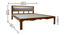 The Alaskan Oasis Non Storage Bed (Queen Bed Size, PROVINCIAL TEAK Finish) by Urban Ladder - - 