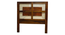 Blissful Slumber Bed Non Storage Bed (Single Bed Size, PROVINCIAL TEAK Finish) by Urban Ladder - - 