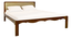 The Alaskan Non Storage Bed (Queen Bed Size, PROVINCIAL TEAK Finish) by Urban Ladder - - 