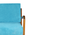 Solitude Accent Chair ( Blue Texture) (Blue) by Urban Ladder - - 