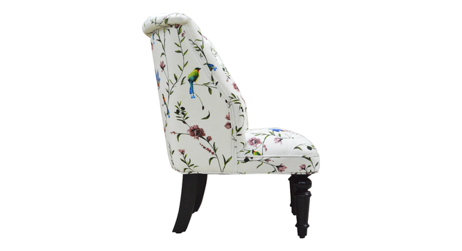 The Cuddly Throne (White, Honey Oak Finish) by Urban Ladder - - 