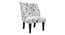 The Cuddly Throne (White, Honey Oak Finish) by Urban Ladder - - 