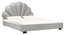 Plush Retreat Non Storage Bed (Queen Bed Size, PROVINCIAL TEAK Finish) by Urban Ladder - - 