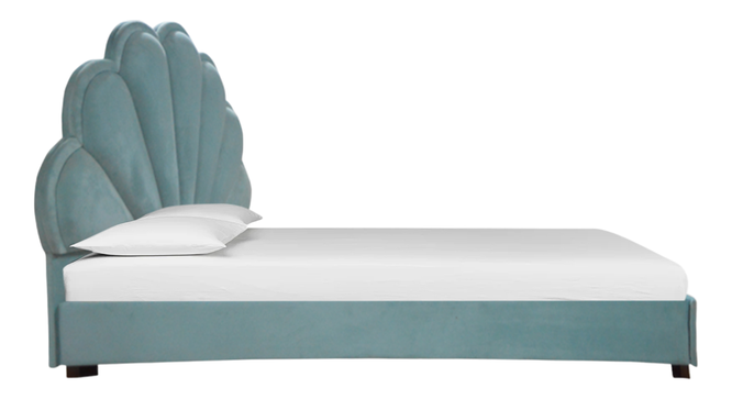 Dreamweaver Bed Non Storage Bed (Queen Bed Size, PROVINCIAL TEAK Finish) by Urban Ladder - - 