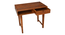 Edge Study Table (Brown Finish) by Urban Ladder - - 
