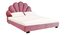 Silk Haven Bed Non Storage Bed (Queen Bed Size, PROVINCIAL TEAK Finish) by Urban Ladder - - 