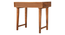 Edge Study Table (Brown Finish) by Urban Ladder - - 