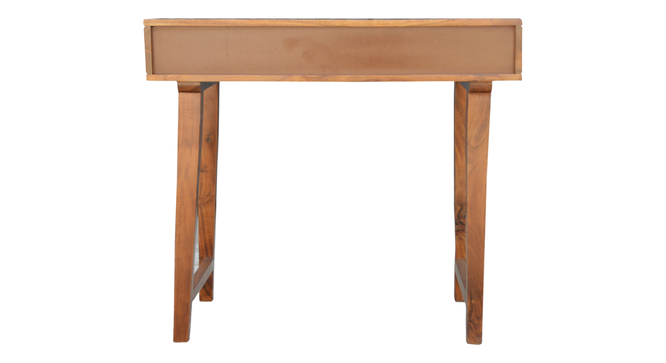 Edge Study Table (Brown Finish) by Urban Ladder - - 
