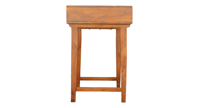 Edge Study Table (Brown Finish) by Urban Ladder - - 