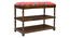 Amber Solid Wood Shoe Rack In Provincial Teak Finish in Red Floral Print (PROVINCIAL TEAK Finish) by Urban Ladder - - 