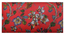 Amber Solid Wood Shoe Rack In Provincial Teak Finish in Red Floral Print (PROVINCIAL TEAK Finish) by Urban Ladder - - 