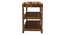 Amber Solid Wood Shoe Rack In Provincial Teak Finish in Brown Greek Print (PROVINCIAL TEAK Finish) by Urban Ladder - - 