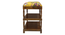 Amber Solid Wood Shoe Rack In Provincial Teak Finish in Yellow Floral Print (PROVINCIAL TEAK Finish) by Urban Ladder - - 