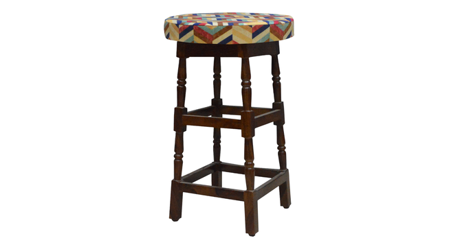 Bistro Boost Stool ( criss-cross ) (Multi) by Urban Ladder - - 