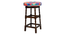 Bistro Boost Stool (Pink Blue Tringle ) (Multi) by Urban Ladder - - 