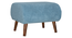 Chic Nest Stool(Light Blue texture) (Blue) by Urban Ladder - - 