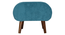 Chic Nest Stool(Blue texture) (Blue) by Urban Ladder - - 