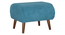 Chic Nest Stool(Blue texture) (Blue) by Urban Ladder - - 