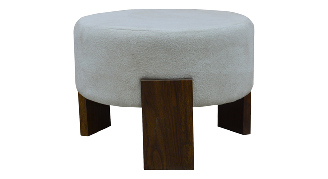 Vista Stool (White Texture ) (Grey) by Urban Ladder - - 