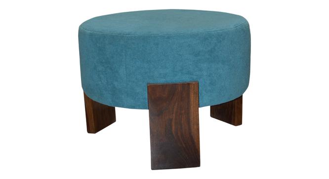 Vista Stool  (Blue Texture) (Blue) by Urban Ladder - - 