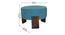 Vista Stool  (Blue Texture) (Blue) by Urban Ladder - - 