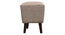 Classic Plush Puff (Brown & Gray) (Multi) by Urban Ladder - - 