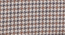 Classic Plush Puff (Brown & Gray) (Multi) by Urban Ladder - - 