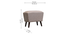 Classic Plush Puff (Brown & Gray) (Multi) by Urban Ladder - - 