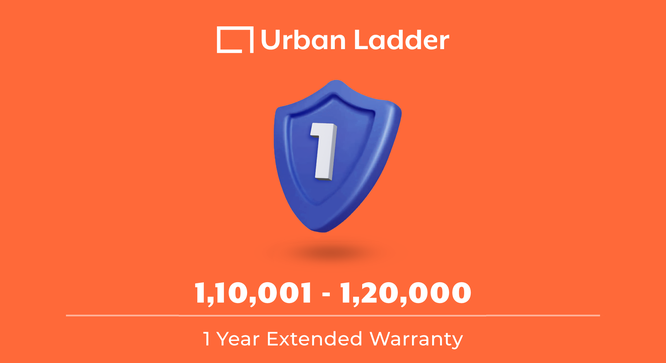 Value Added Services - Extended Warranty/Damage Protection 110001-120000 (Extended Warranty Product Type, 1 Year Warranty Period, 110001 to 120000 Slab) by Urban Ladder - Design 1 - 