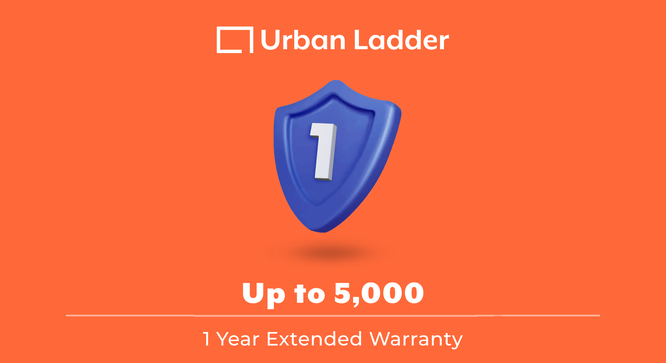 Value Added Services - Extended Warranty/Damage Protection 0-5000 (Extended Warranty Product Type, 1 Year Warranty Period, 0 to 5000 Slab) by Urban Ladder - Design 1 - 