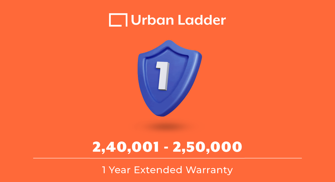 Value Added Services - Extended Warranty/Damage Protection 240001-250000 (Extended Warranty Product Type, 1 Year Warranty Period, 240001 to 250000 Slab) by Urban Ladder - Design 1 - 