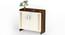 Brooklyn Engineered Wood Shoe Cabinet with Brown Maple & White finish (Brown Maple & White Finish) by Urban Ladder - - 953165