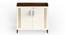 Brooklyn Engineered Wood Shoe Cabinet with Brown Maple & White finish (Brown Maple & White Finish) by Urban Ladder - - 953166