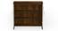 Brooklyn Engineered Wood Shoe Cabinet with Brown Maple & White finish (Brown Maple & White Finish) by Urban Ladder - - 953169
